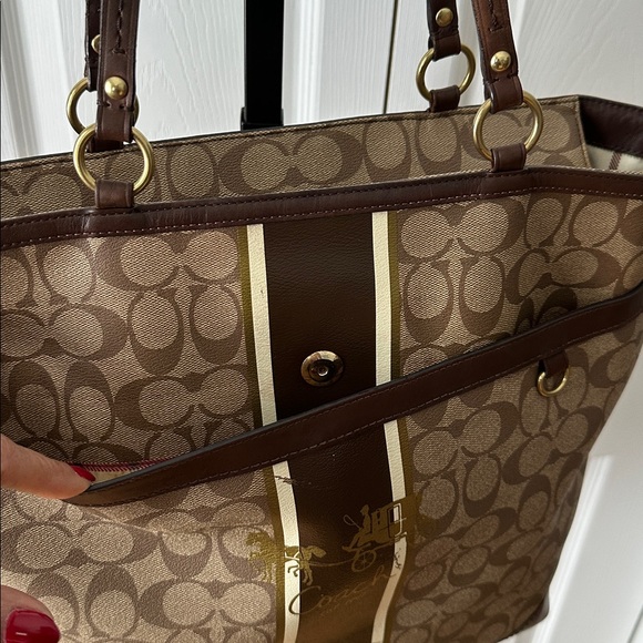 COACH Large Heritage tote bag - Picture 16 of 17